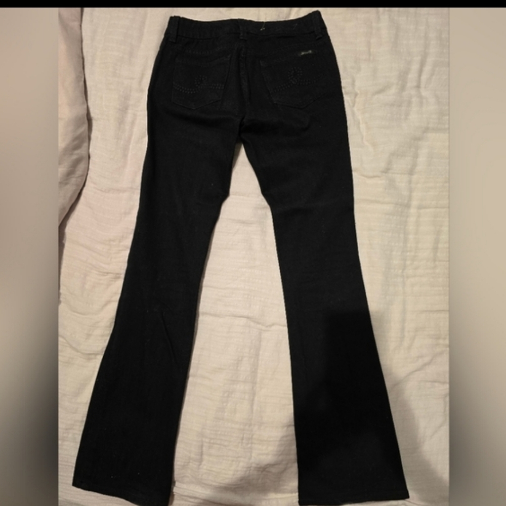 7 for all mankind black bootcut jeans. Used. Size 26